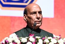 Rajnath Singh to inaugurate 3-day symposium on military tech tomorrow