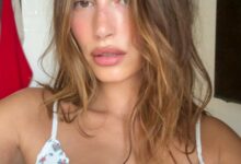 Hailey Bieber shares how she copes with fame