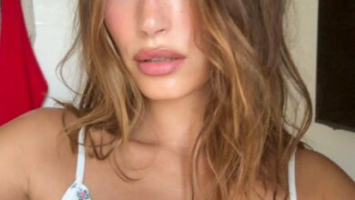 Hailey Bieber shares how she copes with fame
