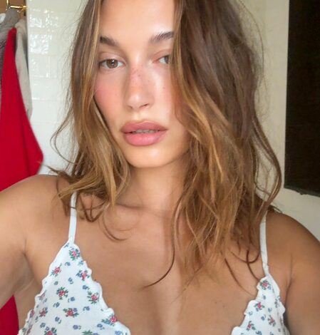 Hailey Bieber shares how she copes with fame