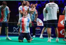 France storm into maiden Thomas Cup semis to set up India clash
