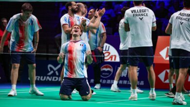 France storm into maiden Thomas Cup semis to set up India clash
