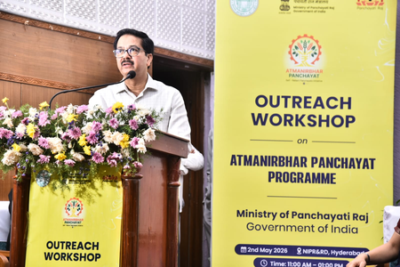 Atmanirbhar Panchayats key to achieve Viksit Bharat@2047: Union Secretary Vivek Bharadwaj