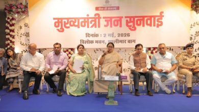 Delhi CM Rekha Gupta holds ‘Jan Sunwai’ in Shalimar Bagh to resolve public problems