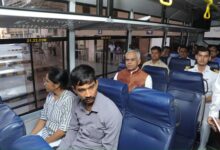 Gujarat Guv takes ST bus ride in Surat, engages with passengers​