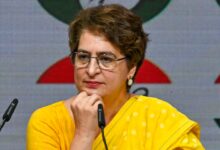 ‘Highly insulting’: Priyanka Gandhi condemns Gujarat BJP chief’s comments on Cong MP