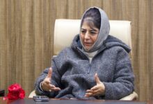 Large response to PDP workers’ convention proof of J&K govt’s failure: Mehbooba Mufti
