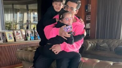 Karan Johar asks, ‘What can replace this joy?’ as he cuddles up with kids Roohi & Yash