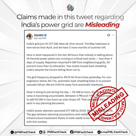 Govt debunks ‘misleading’ power crisis claims, says grid stable and demand fully met