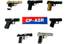 Four arrested in Punjab for possessing seven pistols