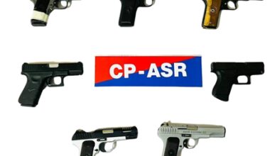 Four arrested in Punjab for possessing seven pistols