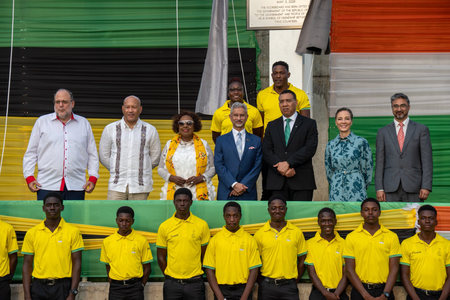 Friendship ‘written in runs’: EAM Jaishankar inaugurates India-gifted electronic scoreboard to Jamaica