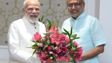 PM Modi extends birthday greetings to VP Radhakrishnan, praises his deep commitment to democratic values