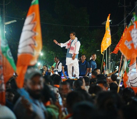 Early trends favour BJP in Assam, party leaders say ‘confident of returning to power’