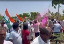 Karnataka bypolls: Congress secures leads in both Assembly segments; celebrations begin in Bagalkot