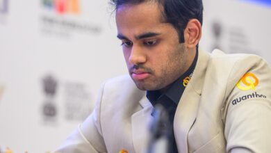 Erigaisi beats Grandelius at TePe Sigeman to re-enter world Top-10, joins five-way lead