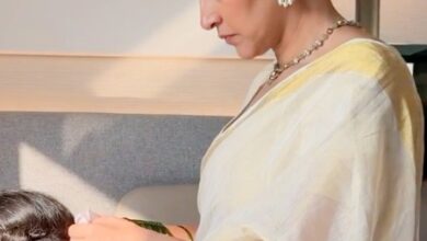 Neha Dhupia spends a rejuvenating weekend doing art therapy with her daughter Mehr