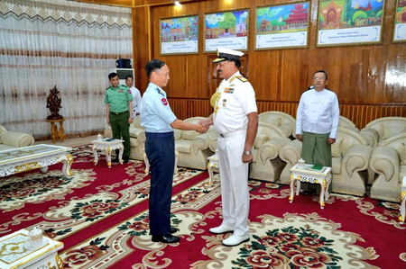 Indian Navy chief calls on Myanmar’s Defence Minister, discusses regional stability and security