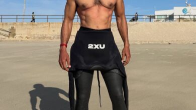 Milind Soman swims from Europe to Africa across the Strait of Gibraltar
