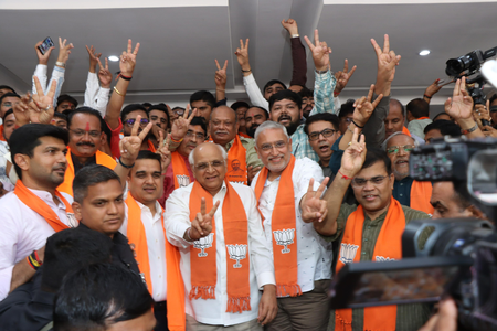 Gujarat CM links BJP election gains to trust in PM Modi’s development agenda