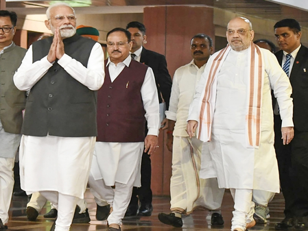 PM Modi, HM Shah hail hat-trick mandate in Assam; promise to speed up state’s transformation