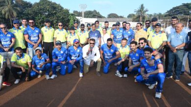 Public servants shine as GST & Customs Amateur team defeat Mumbai Heroes in ‘Fit India Hit India’ friendly cricket match
