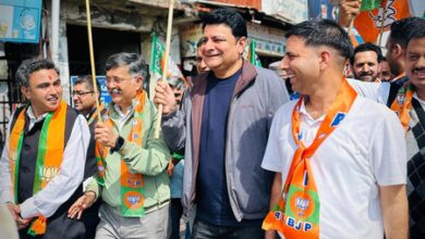 Celebrations in Shimla with BJP’s historic win in Bengal, Assam, Puducherry