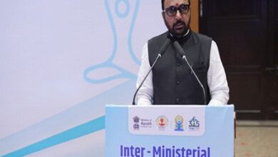 Prataprao Jadhav chairs meeting to plan activities on International Day of Yoga 2026