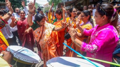 Celebrations erupt in MP, CM says result is a consequence of Mamata’s governance style