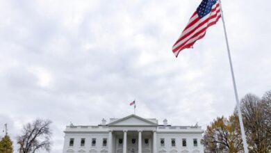 White House placed on lockdown after shooting nearby