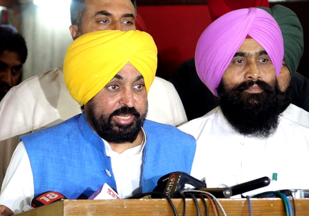 Punjab CM to meet President Murmu today over seven AAP RS MPs defection to BJP