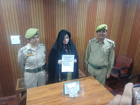 Wanted in multiple NDPS cases, woman drug peddler arrested in J&K’s Anantnag