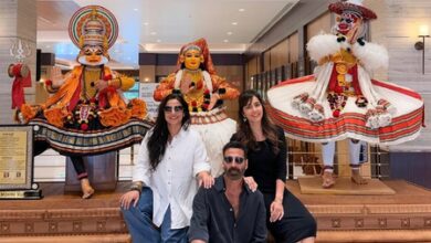 Akshay Kumar & Vidya Balan wrap up the Kerala schedule of their next with Anees Bazmee