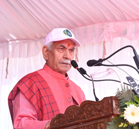 Every family broken by drug addiction is a crack in society: J&K L-G Sinha