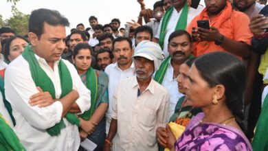 KTR urges Telangana govt to speed up procurement from farmers