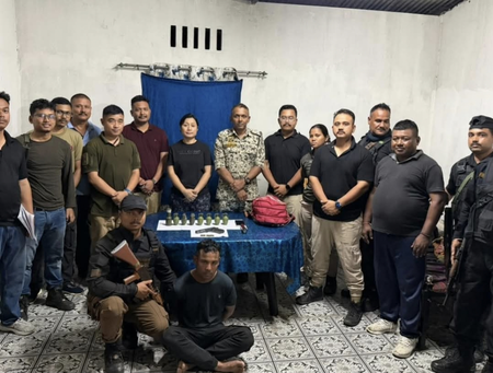 ULFA-I cadre nabbed in Assam’s Sivasagar; pistol, grenades recovered