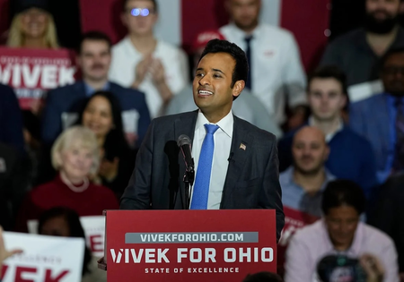 Trump-backed Vivek Ramaswamy wins Republican nomination for Ohio governor