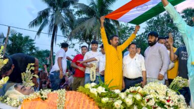 Body of Chandranath Rath taken to East Midnapore home for last rites