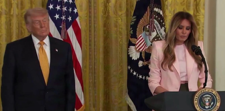 ‘America’s strength lies in mothers’: Melania Trump honours military families