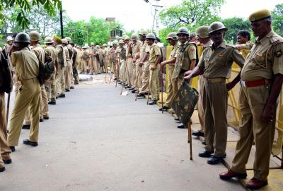 Tension in Rajasthan’s Alwar after mob attacks Govindgarh police station