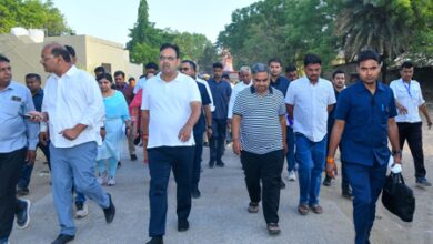 Raj CM Sharma tours Bambori village, reviews implementation of welfare schemes