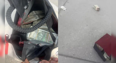 Two bags containing cash thrown from ninth floor of Mohali flat in ED raid