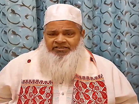 Ajmal alleges Cong behaving like ‘another Muslim League’, says party failed to counter BJP