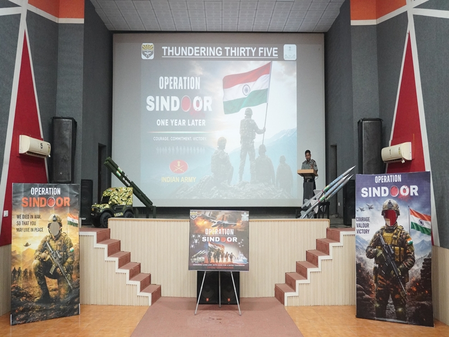 Indian Army, Assam Rifles mark first anniversary of Operation Sindoor across Northeast