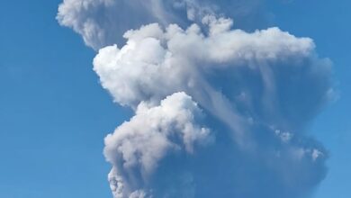 Indonesia’s Dukono volcano erupts, spewing ash 5,000 metres above peak