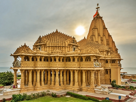 Somnath Temple reconstruction completes 75 years, Gujarat CM calls it symbol of cultural resurgence