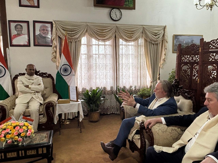 Australian envoy meets Meghalaya Governor; explores education, tourism cooperation