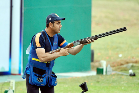 World Cup Shotgun Almaty: Shapath Bharadwaj hits two perfect series to finish Day One as best Indian shooter