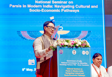 Kiren Rijiju assures sustained efforts to address decline in Parsi population​
