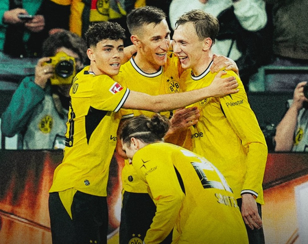 Dortmund secure runner-up spot as Frankfurt’s hopes fade
